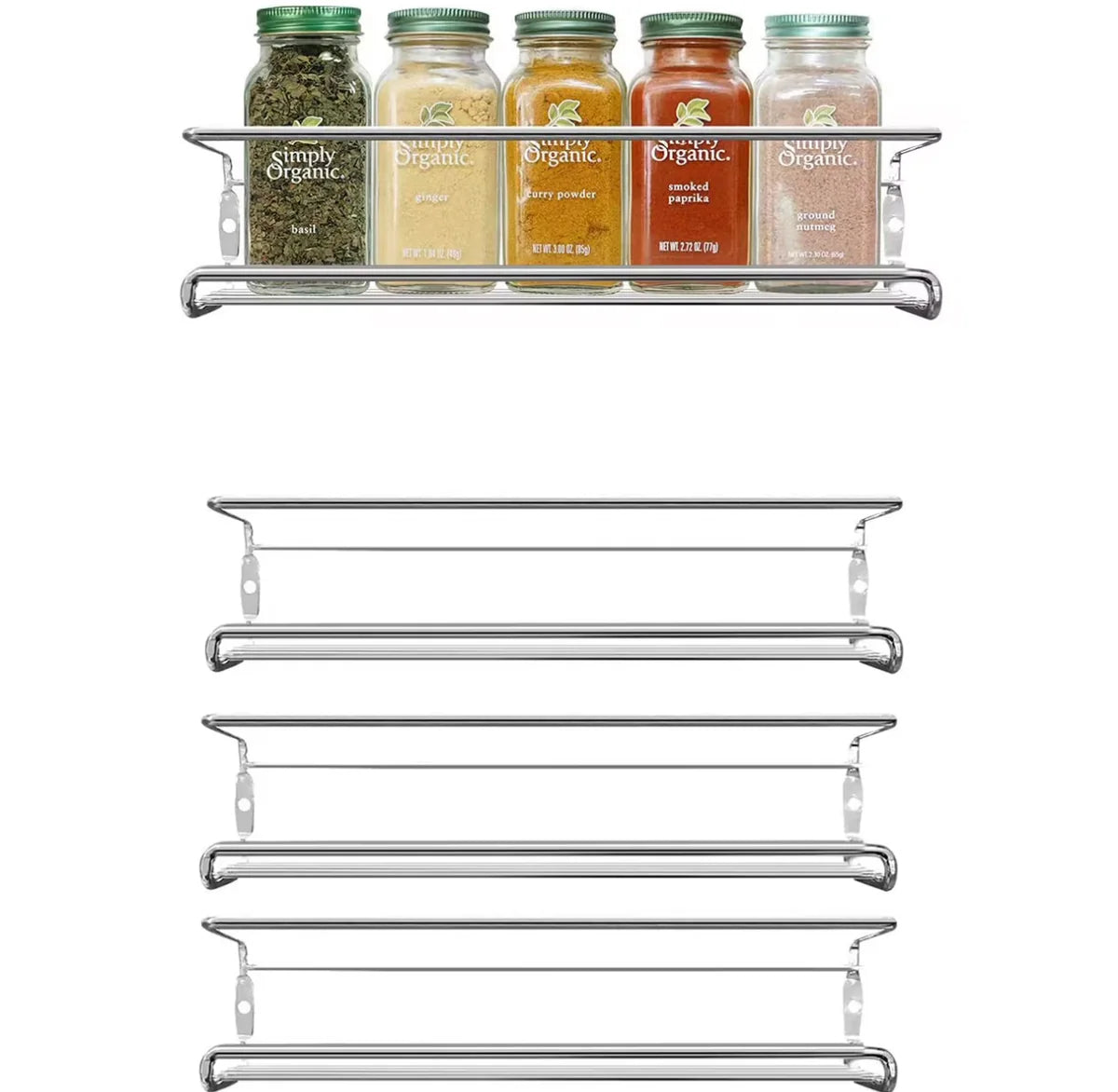 Spice Rack Organizer for Home Kitchens